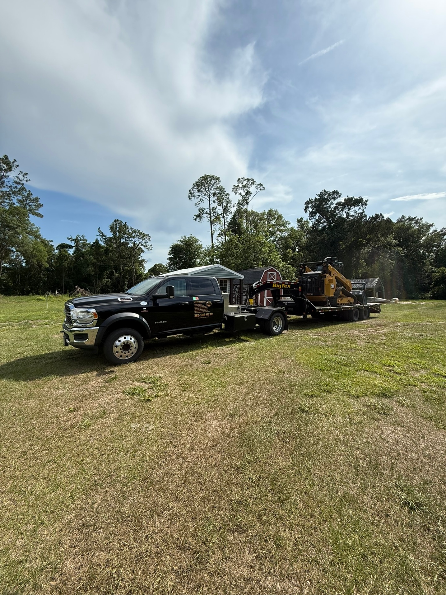 Florida property cleared by forestry mulching — sample 9