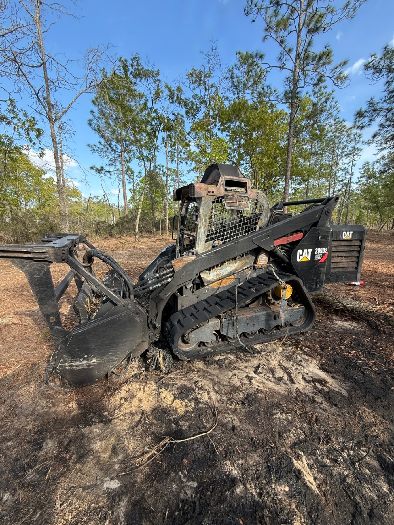 Florida property cleared by forestry mulching — sample 14